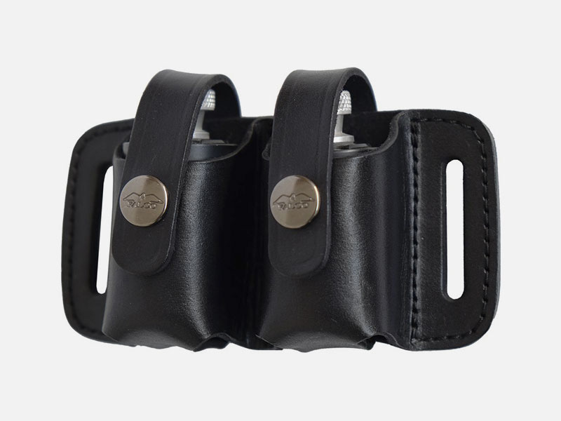 Leather Double SpeedLoader Pouch